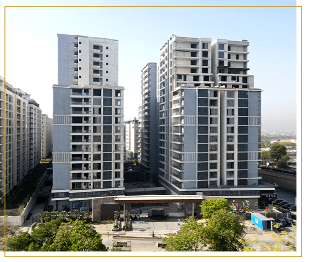 Residential tower at manglam radiance