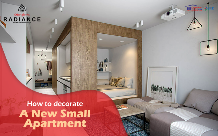 How to decorate a new small apartment