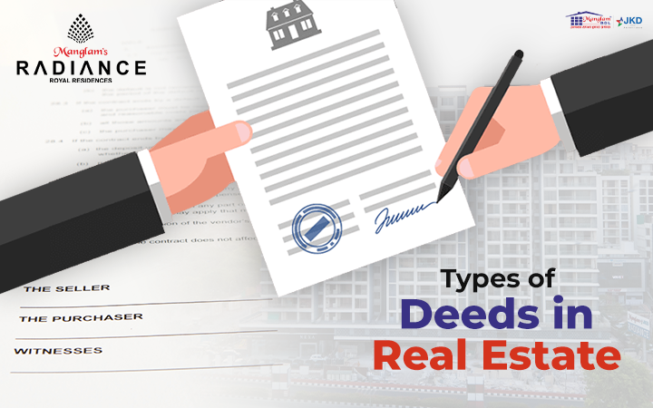 Types of Deeds in Real Estate | Manglam Radiance